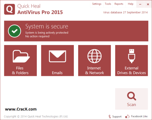 Quick Heal Antivirus Pro 2015 free. download full Version Crack